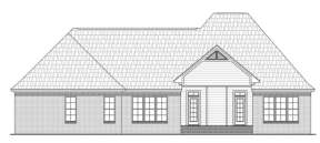 Traditional House Plan #348-00142 Elevation Photo