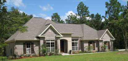 European House Plan #348-00143 Elevation Photo