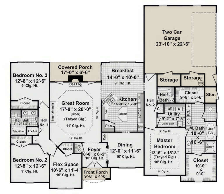 House Plan House Plan #3748 Drawing 1