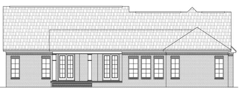 French Country House Plan #348-00146 Elevation Photo