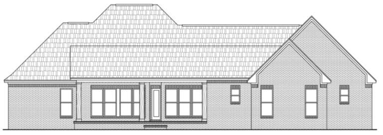 French Country House Plan #348-00147 Elevation Photo