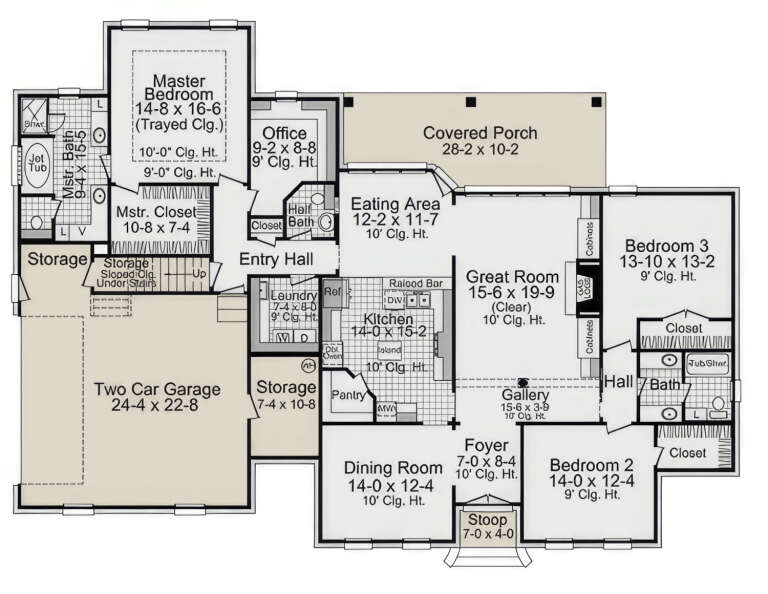 House Plan House Plan #3751 Drawing 1