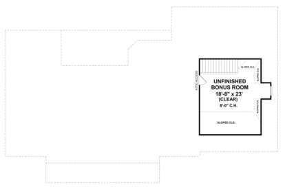 Bonus Room for House Plan #348-00149