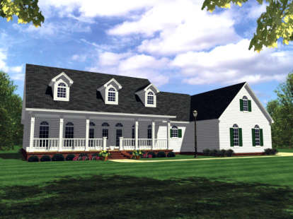 4 Bed, 3 Bath, 2505 Square Foot House Plan - #348-00150
