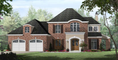 3 Bed, 2 Bath, 2706 Square Foot House Plan - #348-00155