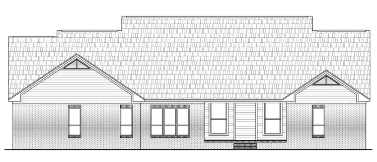 Country House Plan #348-00156 Elevation Photo