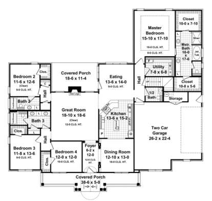 House Plan House Plan #3760 Drawing 1