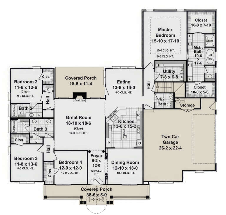 House Plan House Plan #3760 Drawing 1