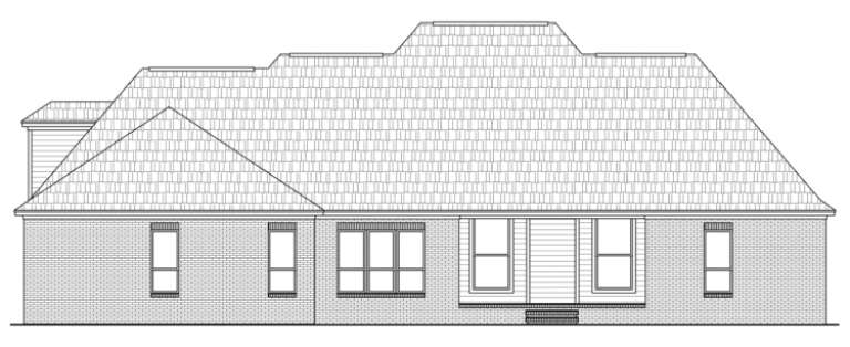 Country House Plan #348-00157 Elevation Photo