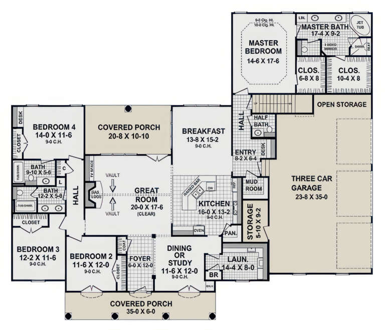 House Plan House Plan #3762 Drawing 1