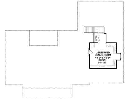 Bonus Room for House Plan #348-00158