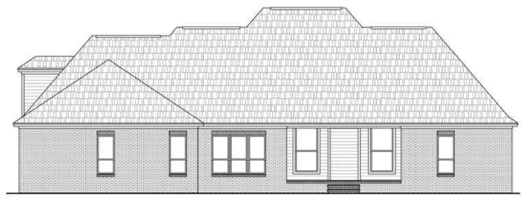 Traditional House Plan #348-00160 Elevation Photo