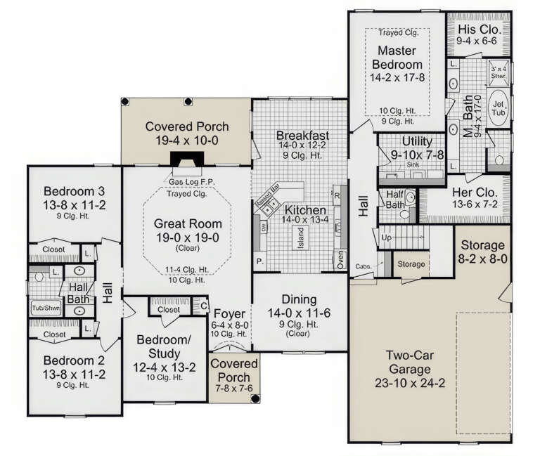 House Plan House Plan #3766 Drawing 1