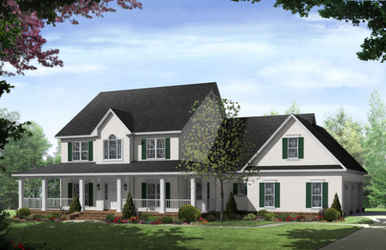 House Plan House Plan #3767 Front Elevation