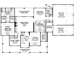 Main Floor for House Plan #348-00163