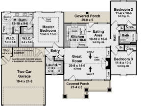 Main Floor for House Plan #348-00169