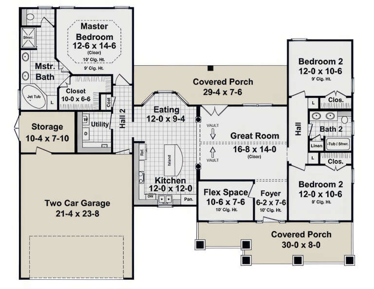 House Plan House Plan #3776 Drawing 1