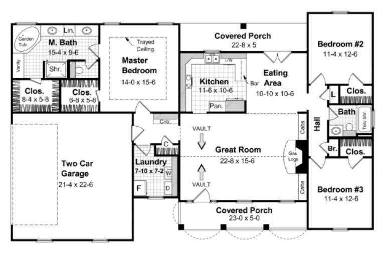 House Plan House Plan #3779 Drawing 1