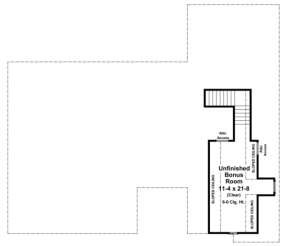 Bonus Room for House Plan #348-00175