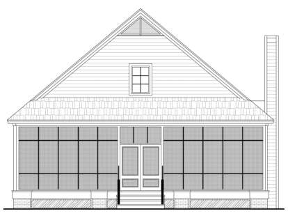 Country House Plan #348-00177 Elevation Photo