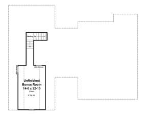 Bonus Room for House Plan #348-00178