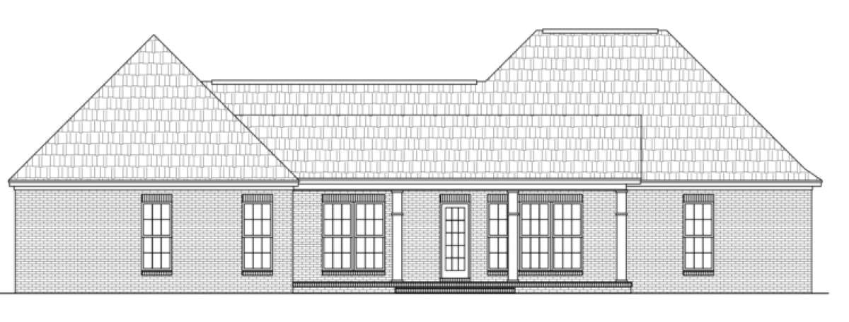 Country House Plan #348-00179 Elevation Photo
