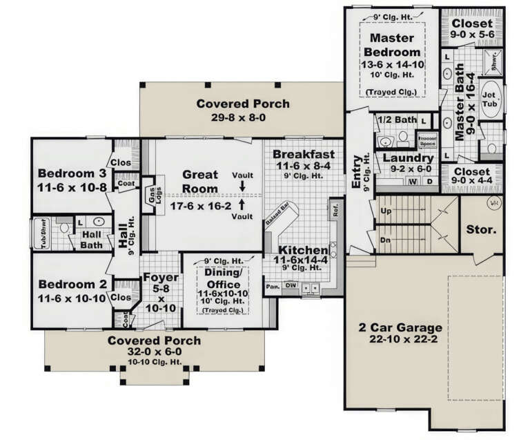House Plan House Plan #3784 Drawing 1
