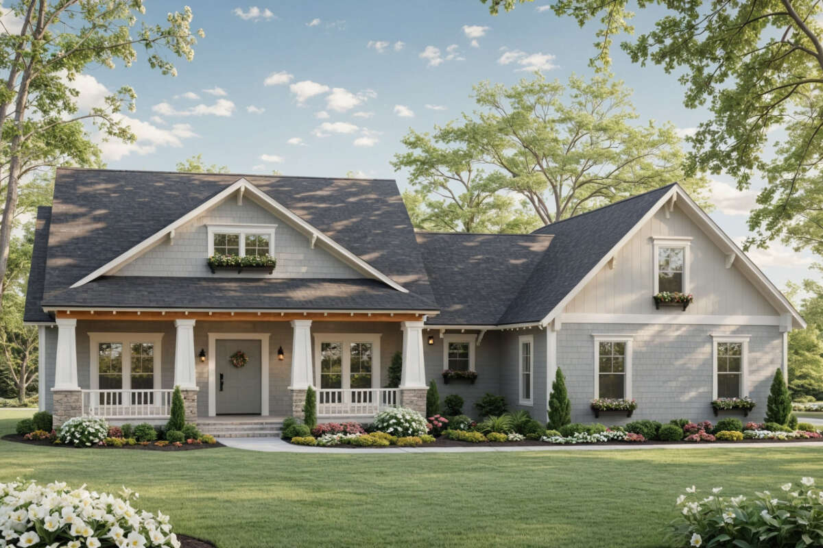 Country Plan - 1,919 Square Feet, 3-4 Bedrooms, 2.5 Bathrooms | Floor ...