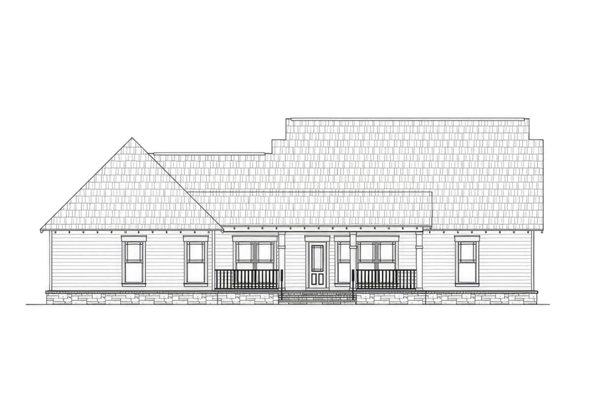 Country Plan - 1,919 Square Feet, 3-4 Bedrooms, 2.5 Bathrooms | Floor ...