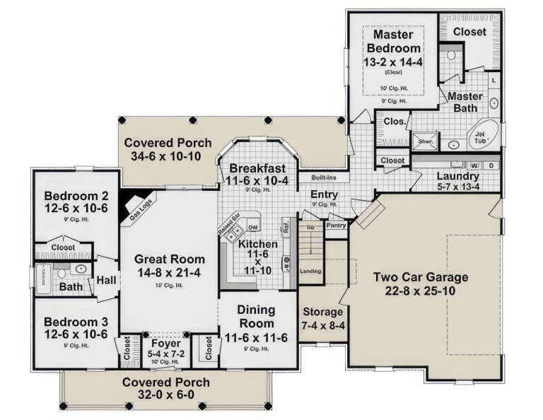 House Plan House Plan #3786 Drawing 1