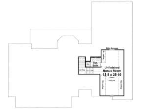 Bonus Room for House Plan #348-00181