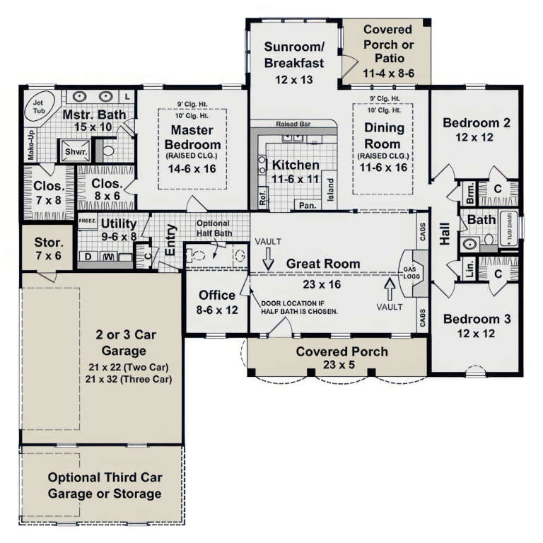 House Plan House Plan #3787 Drawing 1