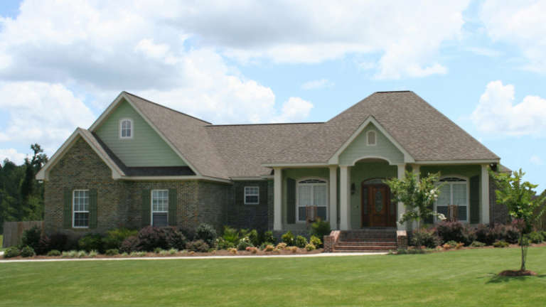 Country House Plan #348-00183 Elevation Photo