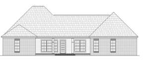 Country House Plan #348-00183 Elevation Photo