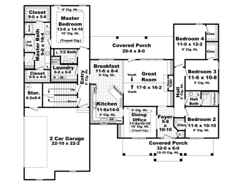 House Plan House Plan #3788 Drawing 1