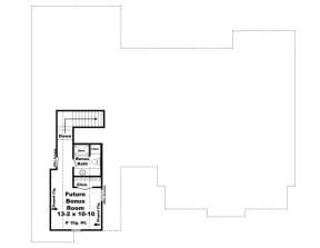 Bonus Room for House Plan #348-00183