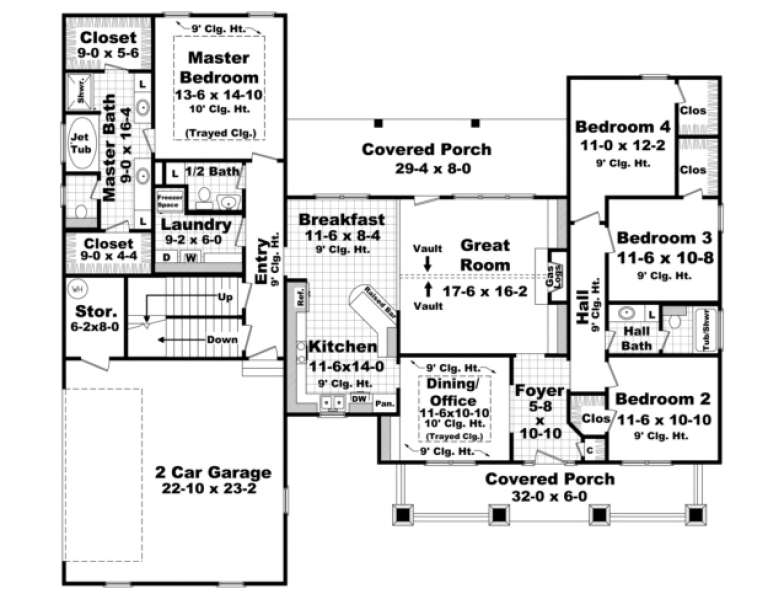 House Plan House Plan #3789 Drawing 1