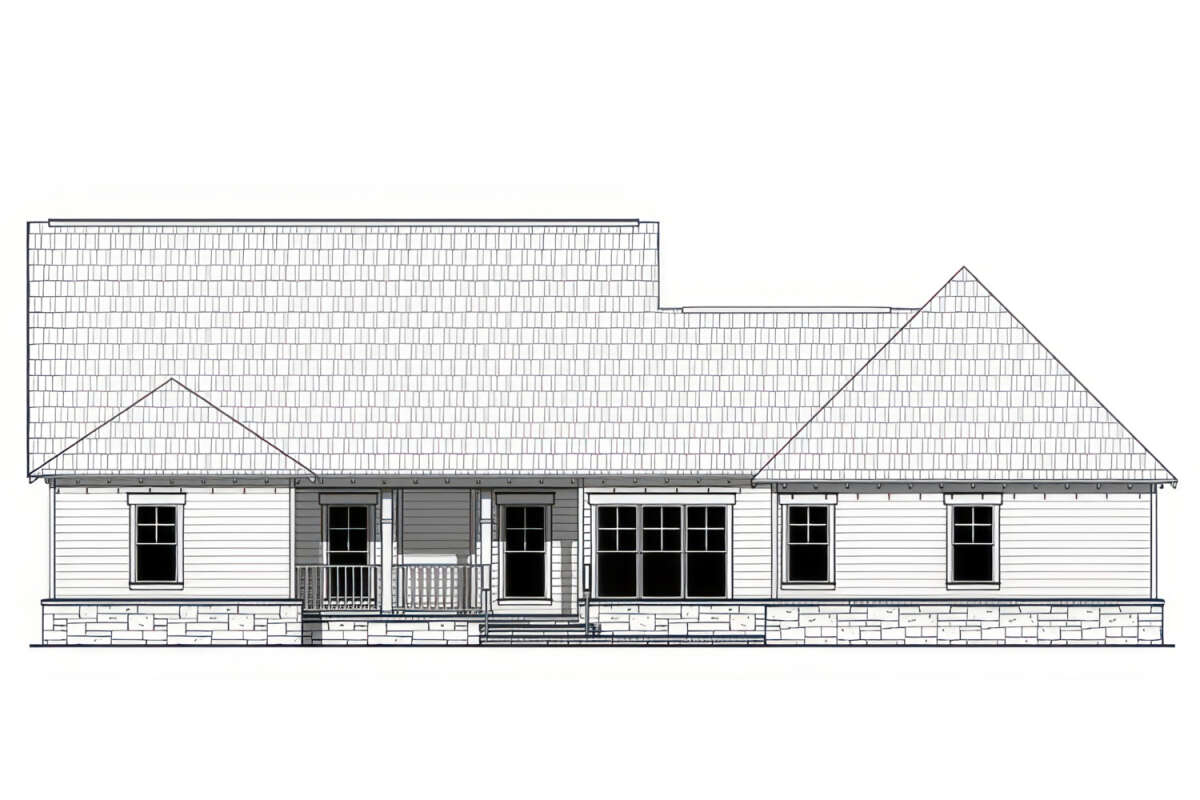 Cottage Plan - 2,199 Square Feet, 4-5 Bedrooms, 2.5 Bathrooms | Floor ...