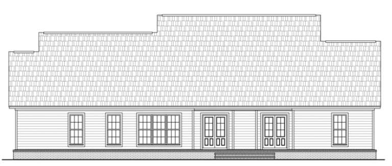 Traditional House Plan #348-00187 Elevation Photo