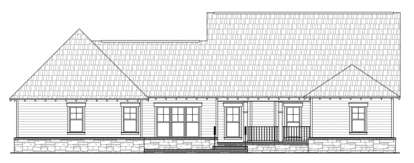 Craftsman House Plan #348-00190 Elevation Photo