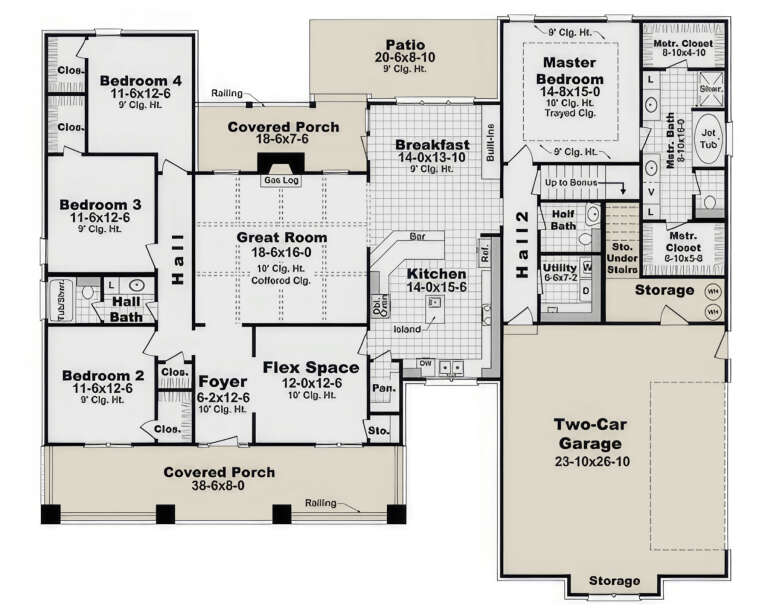 House Plan House Plan #3795 Drawing 1