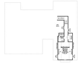 Bonus Room for House Plan #348-00191