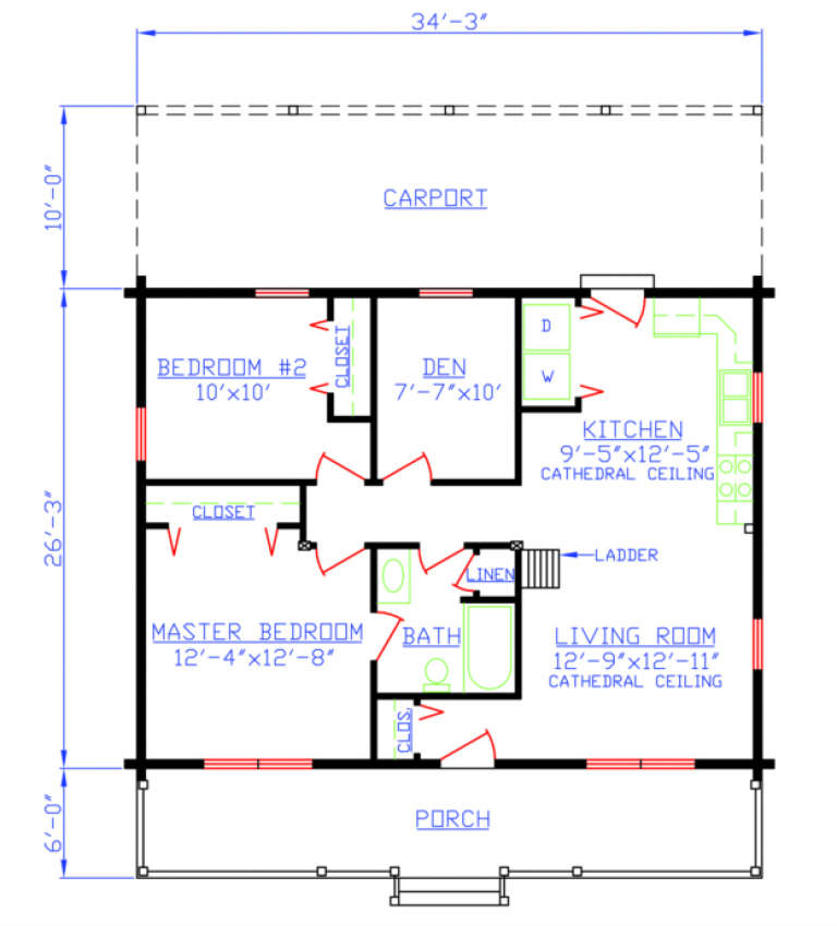 House Plan House Plan #3802 Drawing 1