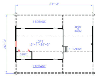 Floorplan 2 for House Plan #154-00005