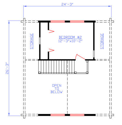 House Plan House Plan #3804 Drawing 2