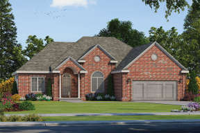 Traditional House Plan #402-00100 Elevation Photo