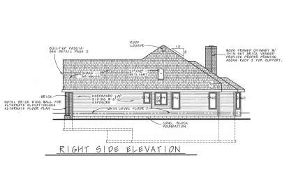 Traditional House Plan #402-00100 Elevation Photo