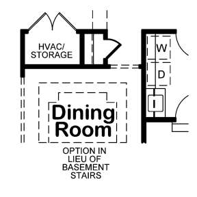 Optional Layout for House Plan #402-00100