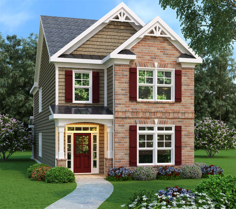House Plan House Plan #40 Front Elevation