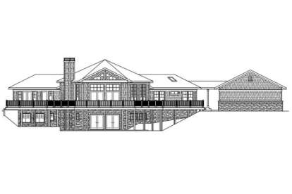 Vacation House Plan #035-00412 Elevation Photo